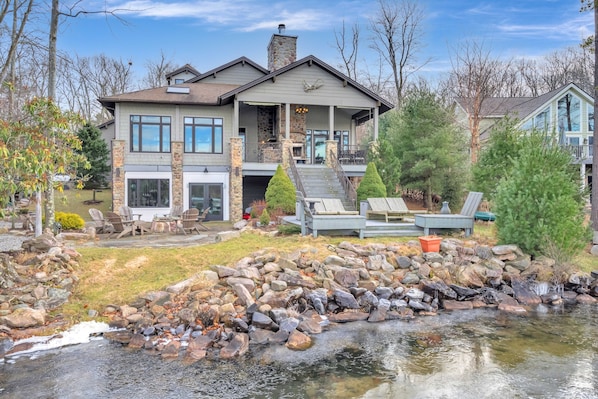 Back of House from Lake