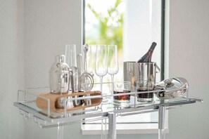 Paradiso Welcomes you with a set up Bar (Alcohol not included)