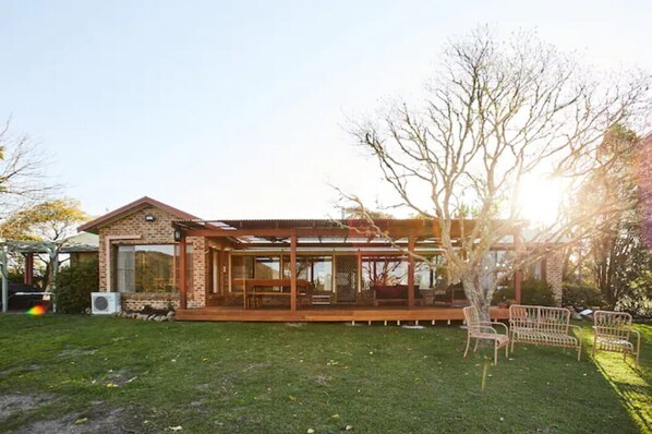 Back Deck of House