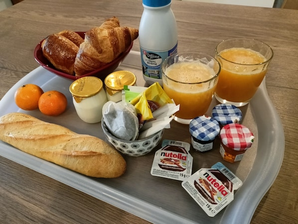 Repas de petit déjeuner