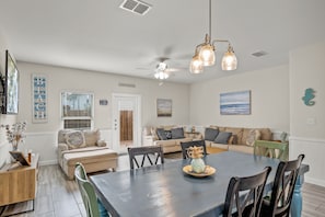 Dining Area & Living Room