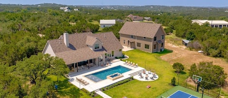 Aerial Property View - Walker Luxury Vacation Rentals