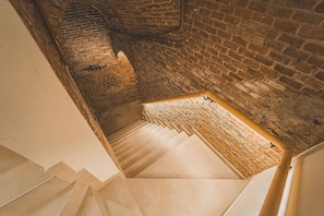 Handrails in stairways