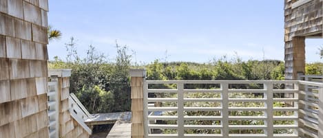 Deck/Boardwalk Access from Bedroom 1 (Primary)