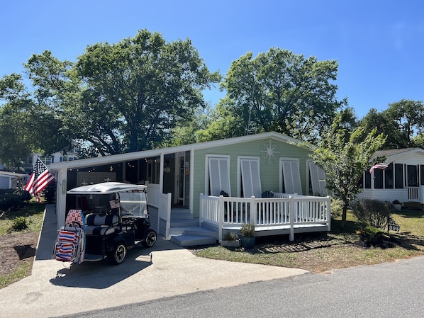 Front of Beach Cottage