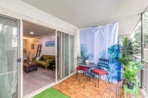 Private patio