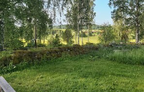 outside