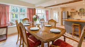 Dining Area, Woodmancote Manor Cottage, Bolthole Retreats