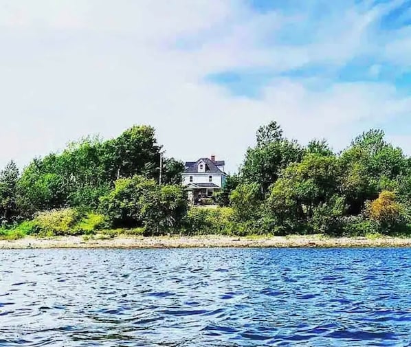 Balmor Landing from the water