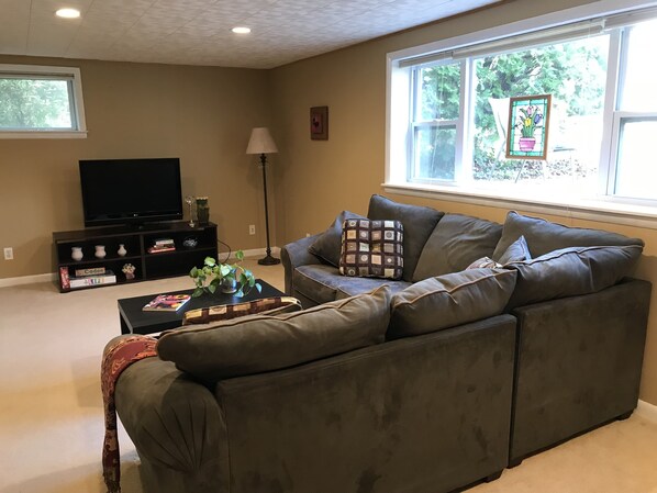 Spacious and Sunny living room 