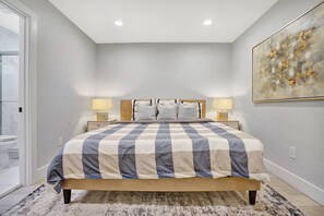 Master Bedroom with King Size Bed