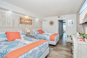 Bedroom with double beds