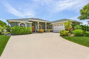 Ample, off street parking for up to four cars.
