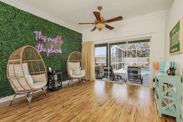 Our favorite room of the house!