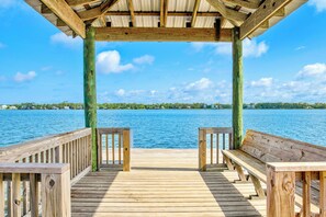 Private pier, perfect for fishing!