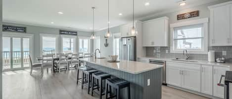 Kitchen and Dining Area