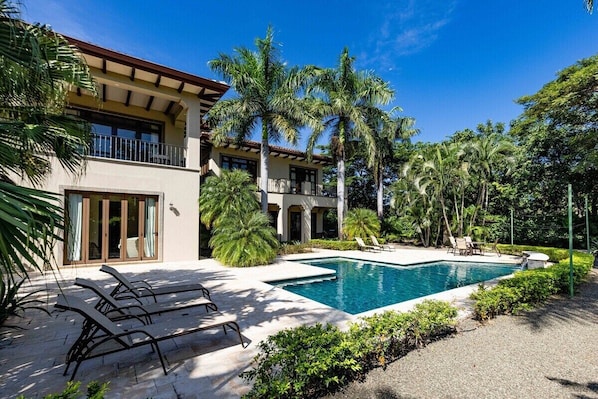 Backyard Pool View