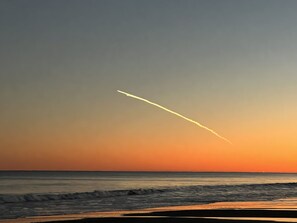 SpaceX Launch over beautiful Surfside Beach