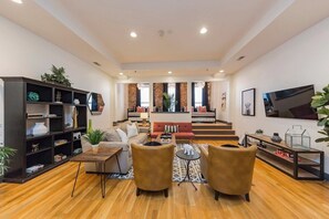 Living Room 1: Sleeper Sofas + 2 trundle beds