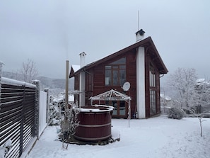 Front of chalet - Winter