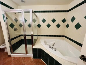 Full bathroom next to the MBR