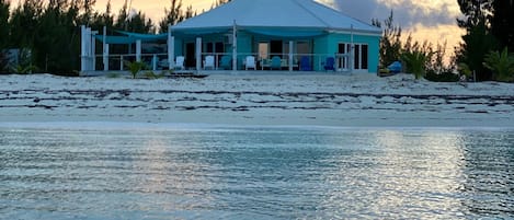 Beachfront home near Joulter Cays and Morgans Bluff