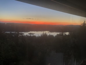 Vue depuis l’hébergement