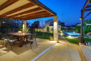 Harmony and style of private pool and property