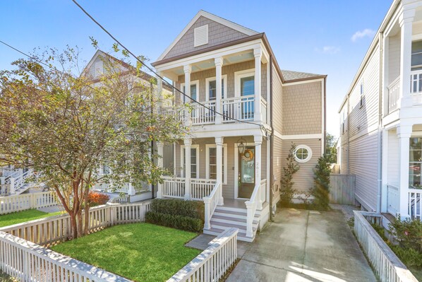 Beautiful home with parking for two cars