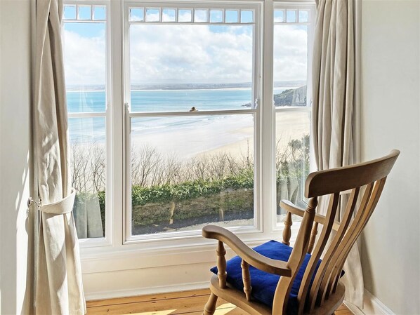 Sea view from Lounge Bay Window
