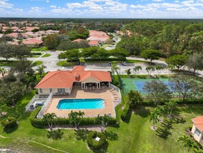 Club House with Pool and Tennis and Pickleball court