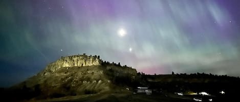 Northern Lights over Billings, MT - April, 2023. 