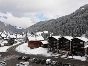 vue du balcon