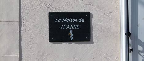 La maison de Jeanne.