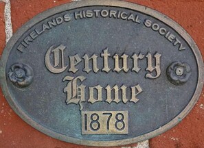 Records show house sold in 1878 but it is believed to have been built about 1860
