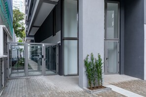 Fassade der Unterkunft