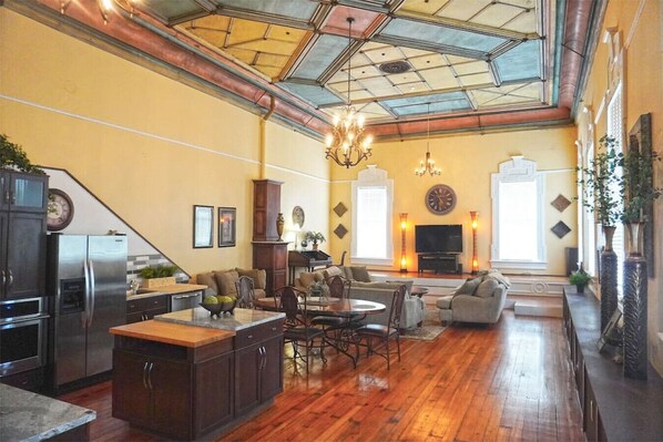 Open Concept Living Area