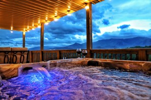 Bain à remous extérieur