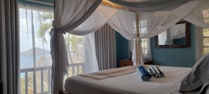 Ocean Room views from the King 4-Poster bed... exceptional!