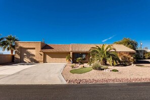 Large driveway