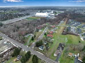 Arial shot of the area. The home is under a mile from the Buffalo Bills Stadium!