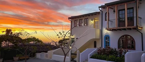 Villa Entrance with amazing view