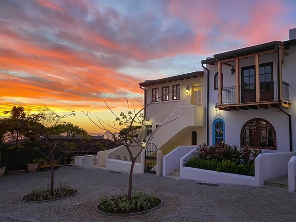 Villa Entrance with amazing view