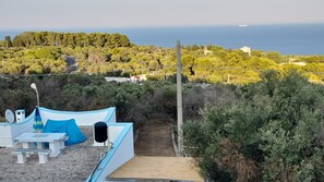 terrazzo superiore vista mare 