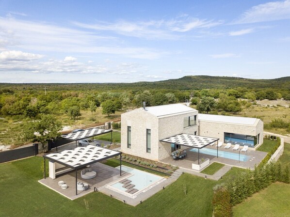 Kroatische Luxusvilla mit Pool und Sauna zu vermieten und Urlaub Zen Istra