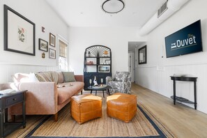 Living Room with Smart TV