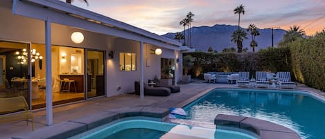 Stunning Palm Springs sunsets