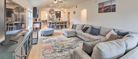 Austin Vacation Rental | 3BR | 2BA | 2,000 Sq Ft | 2 Steps Required to Access