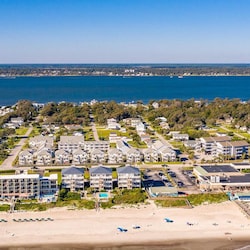 Take a walk along the nearby sound or golf at the Crystal Coast Country Club