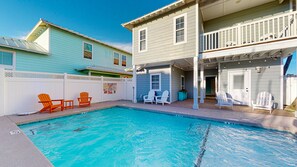 Pool, 2nd Floor Deck Off Master Bedroom